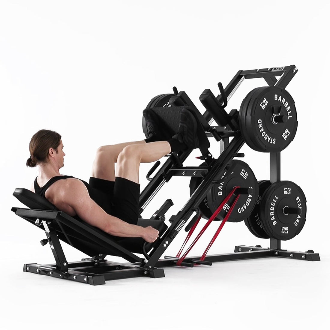 Home Gym Leg Press Hack Squat Combo Machine DD07