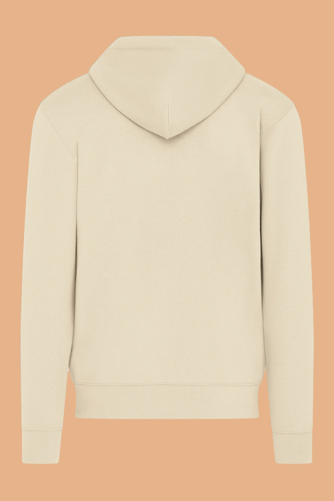 Embroidered P Zip-Up Hoodie