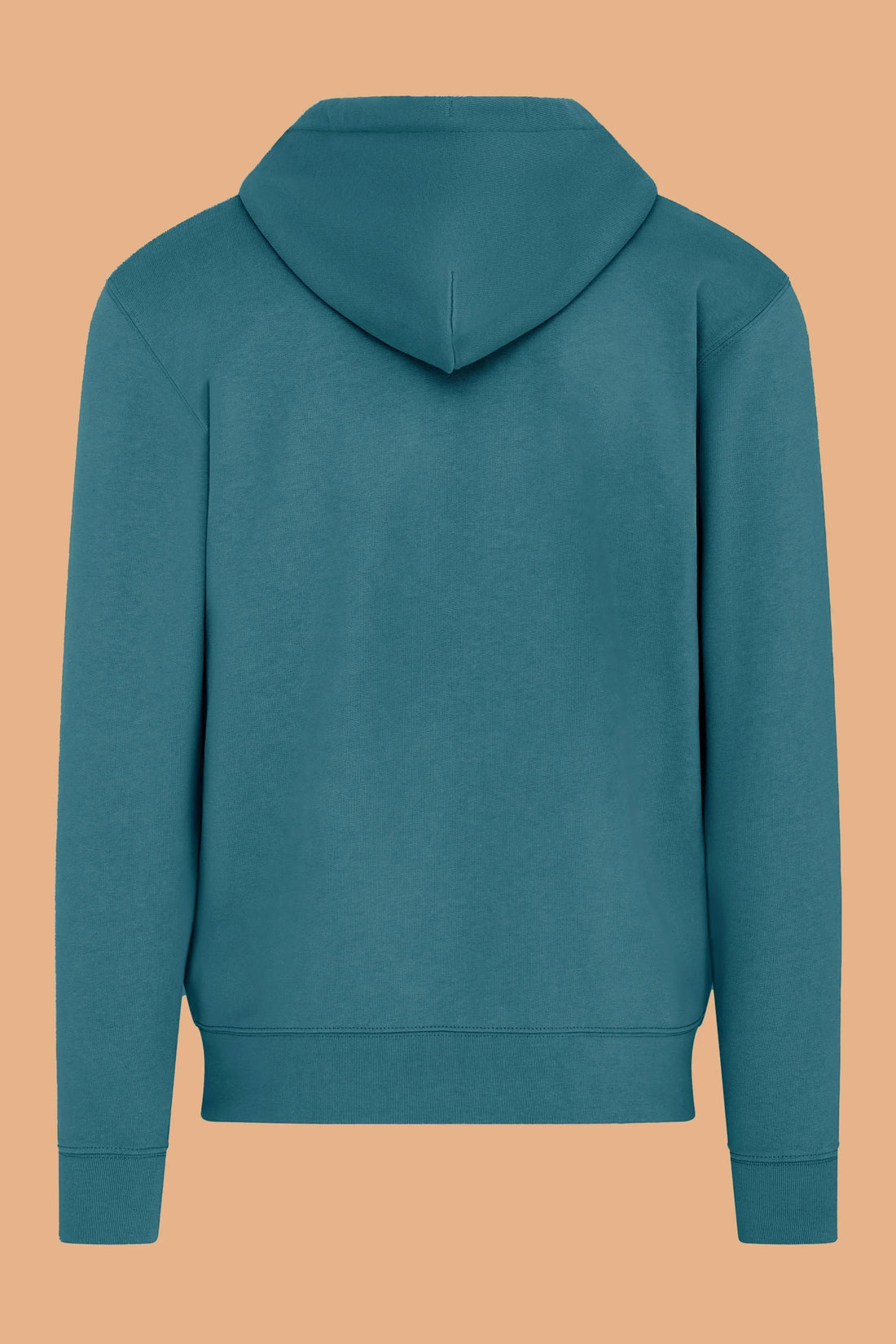 Embroidered P Zip-Up Hoodie