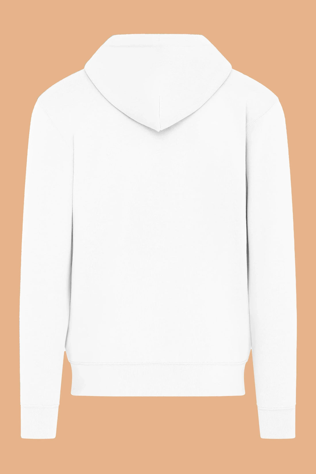 Embroidered P Zip-Up Hoodie