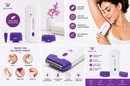 Premium IPL Laser Hair Removal Device – Painless Permanent Full Body Solution