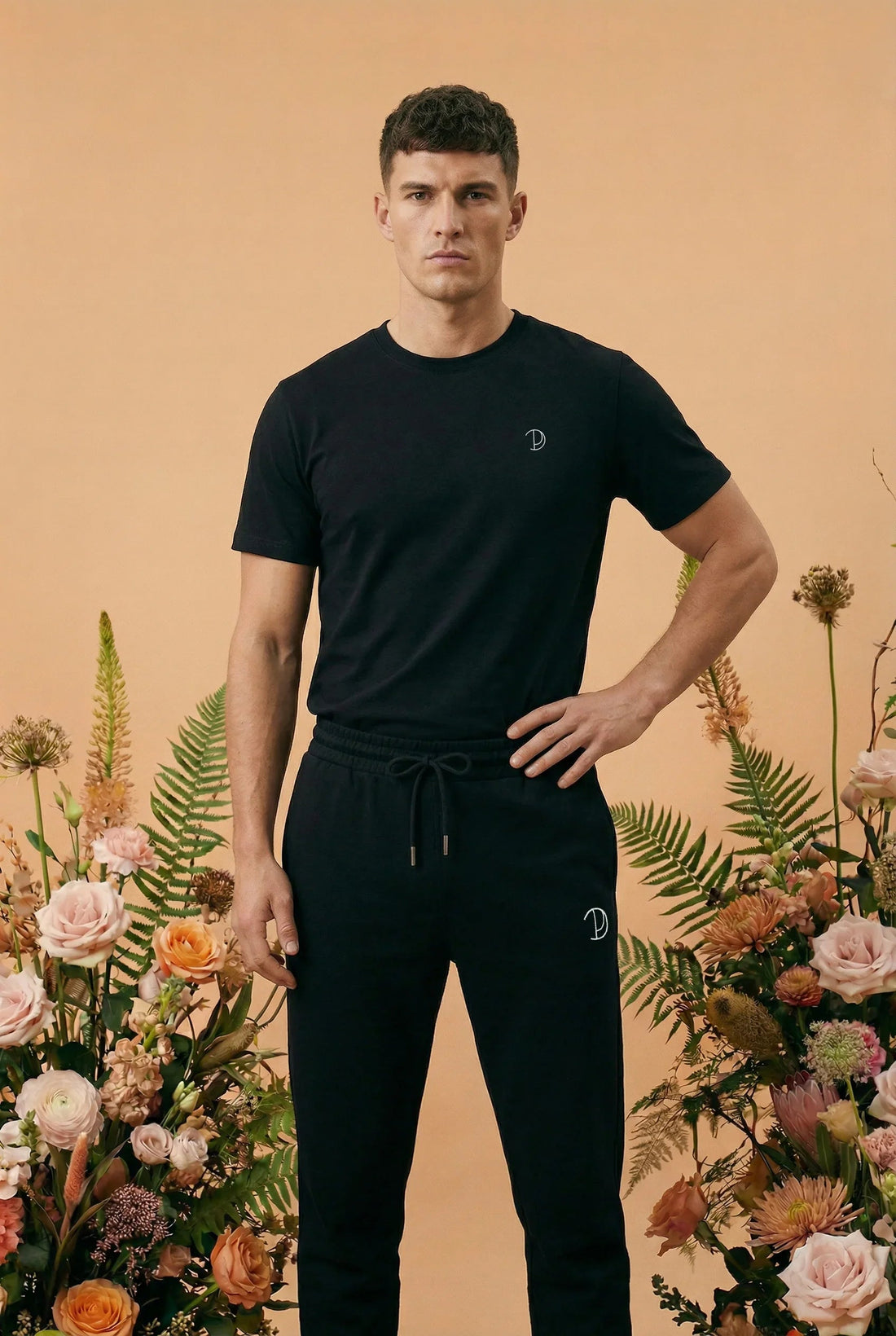 Embroidered P T-Shirt