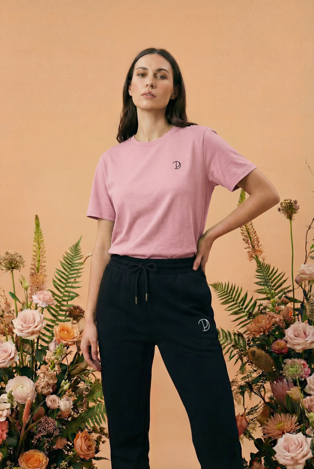 Embroidered P T-Shirt