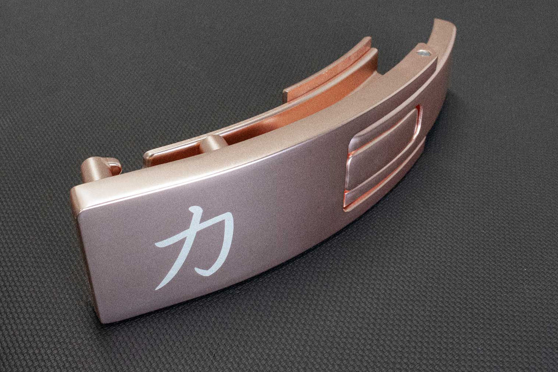 Zinc Alloy Lever Buckle - Rose Gold w/lifetime warranty