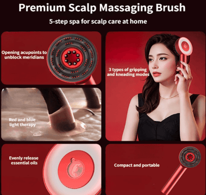 Hair Oil Applicator Comb with Scalp Massager – Anti Hair Fall Oil Dispenser Comb