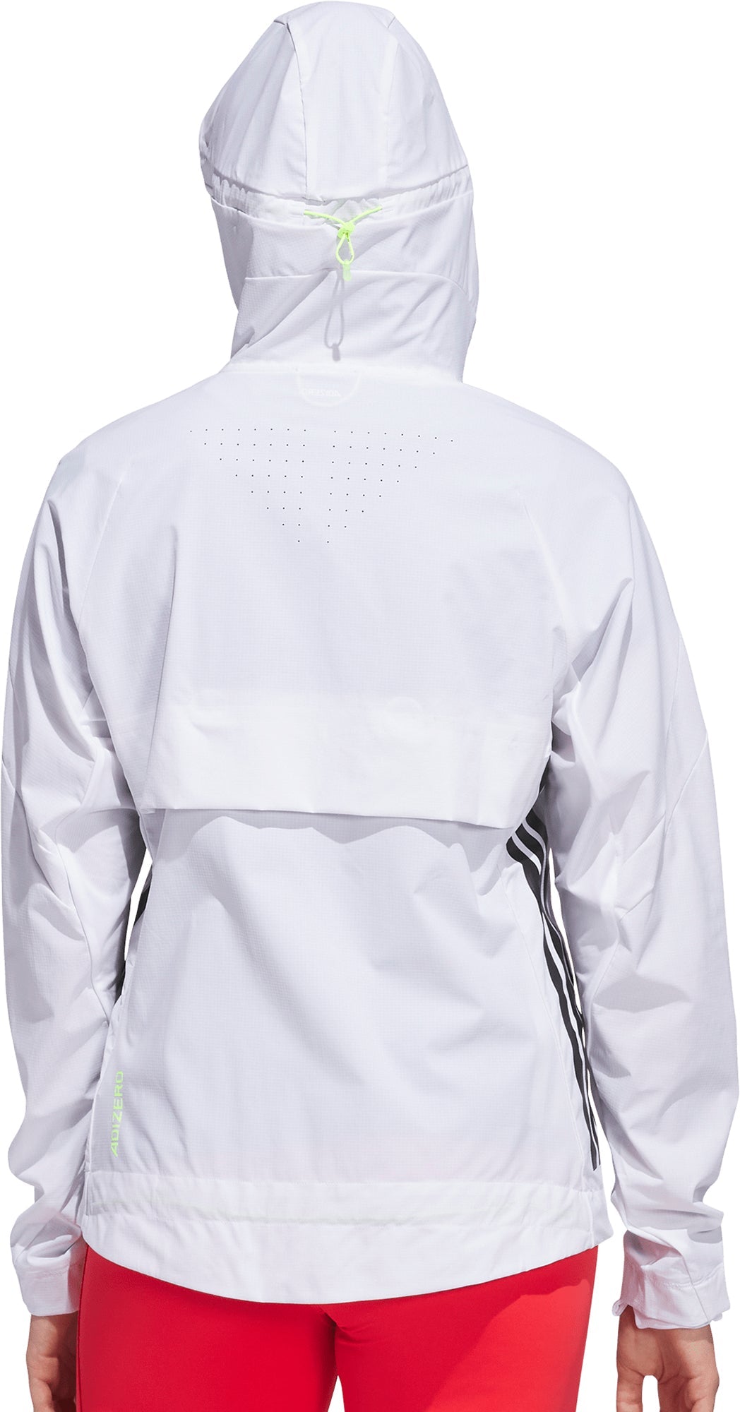 adidas Adizero Womens Running Jacket - White