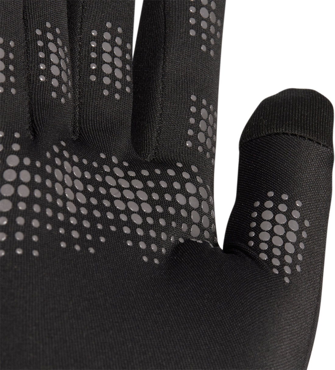 adidas Basic Fit Running Gloves - Black
