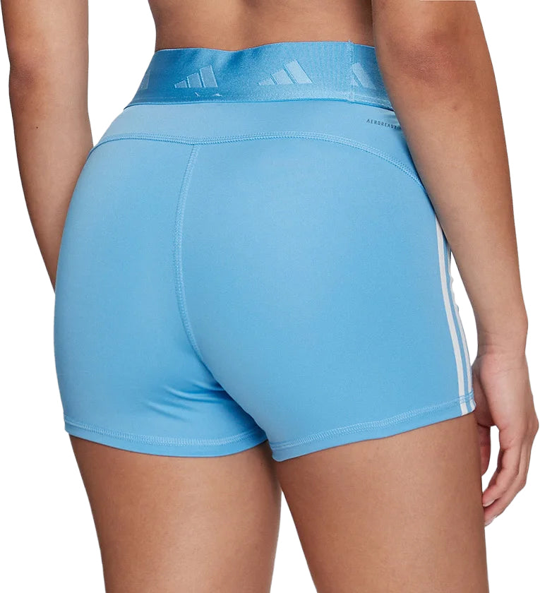 adidas HyperGlam 3 Inch Womens Short Training Tights - Blue