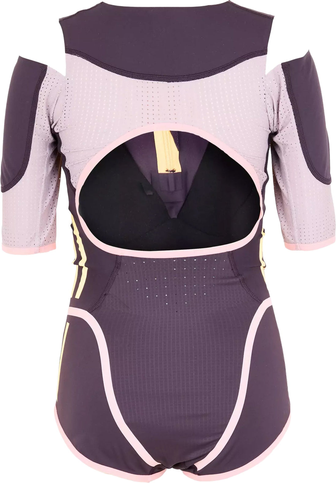 adidas Adizero Promo Short Sleeve Leotard Womes Running Speedsuit - Purple
