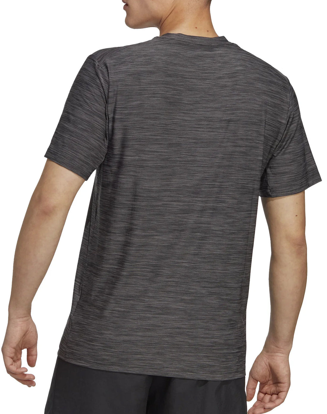 adidas Train Essentials Stretch Short Sleeve Mens Training Top - Grey